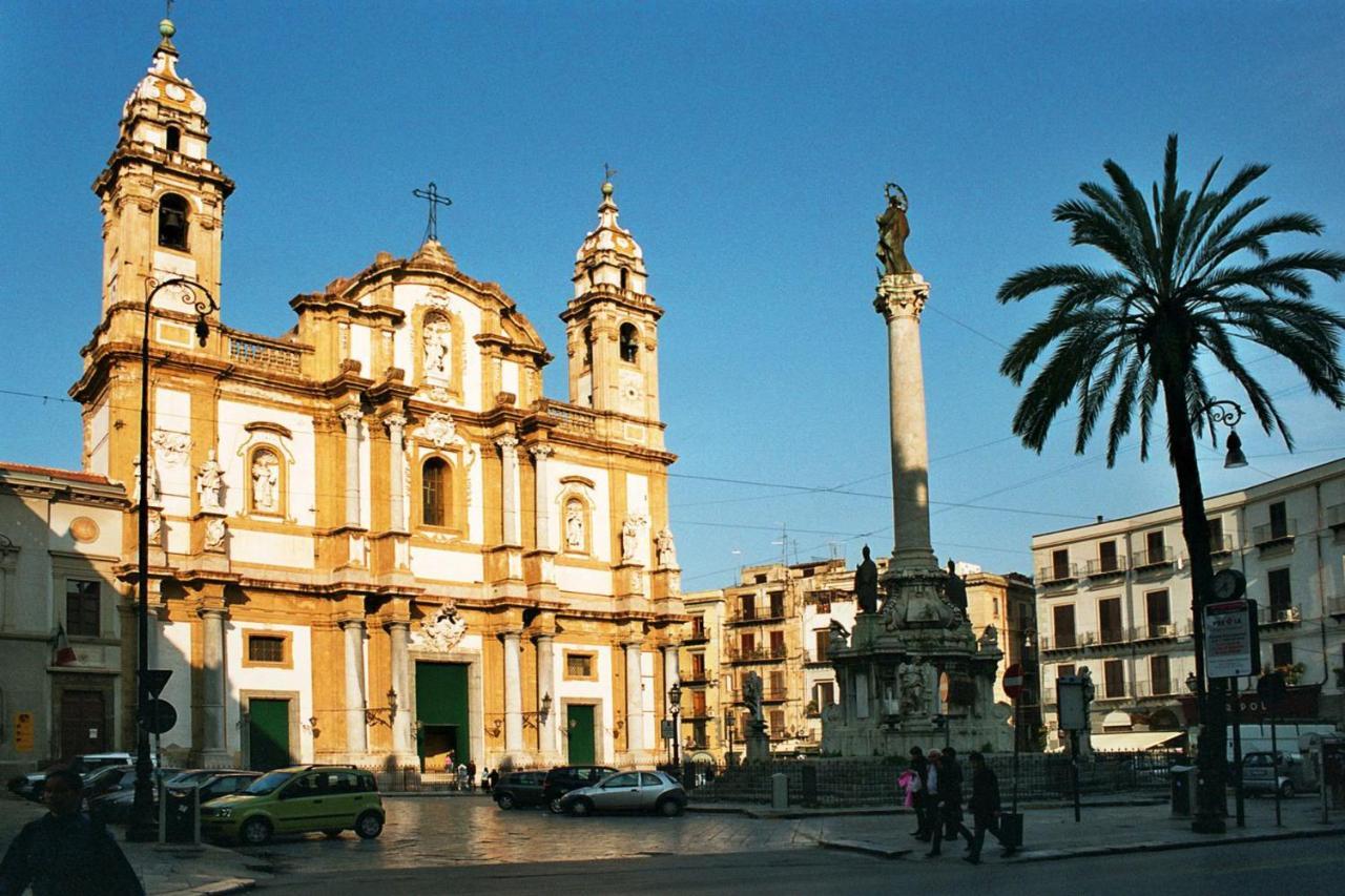 San Basilio'S Home Historical Center Palermo Exteriér fotografie