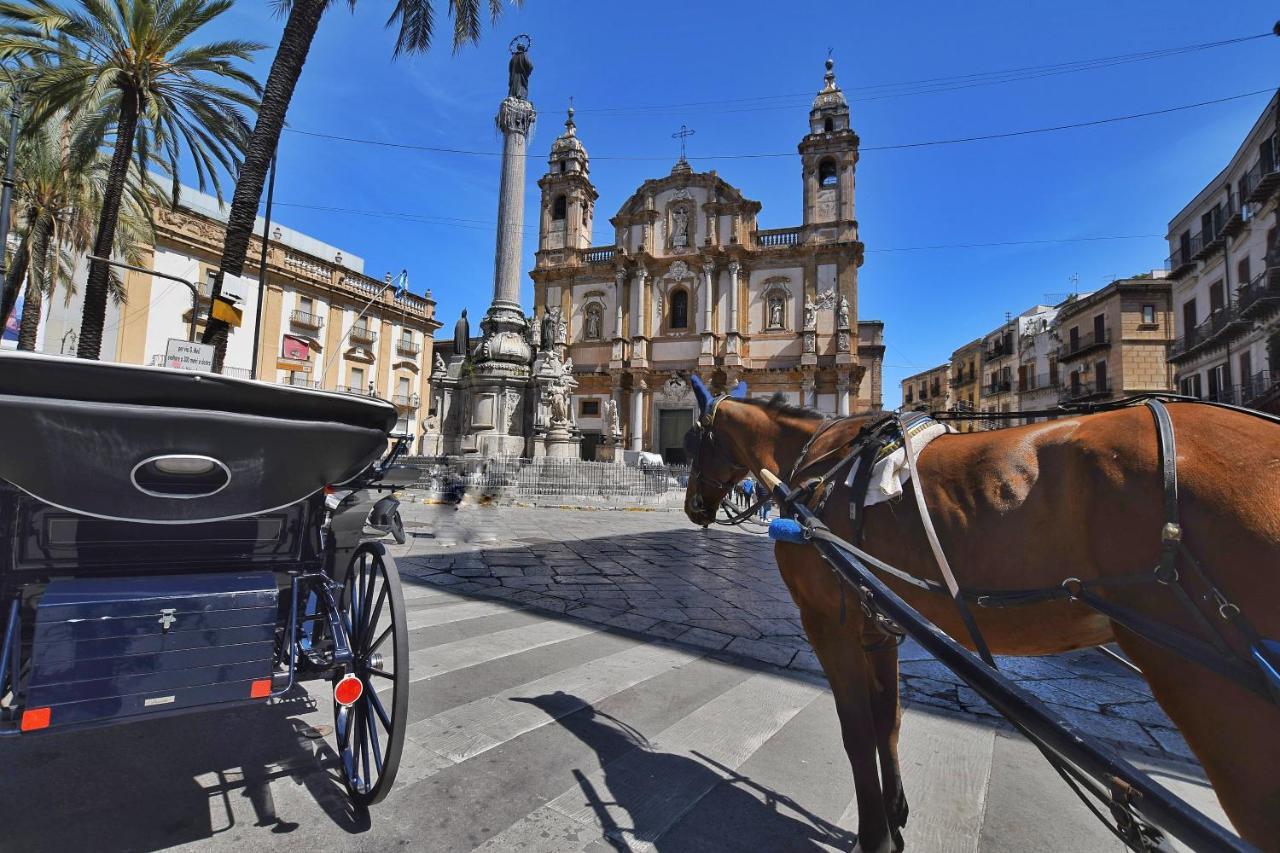 San Basilio'S Home Historical Center Palermo Exteriér fotografie